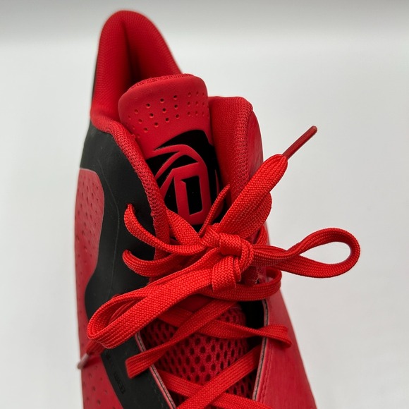 Adidas Derrick Rose 773 III Basketball Shoes Men 16 Red Black Sprint Web Athlete